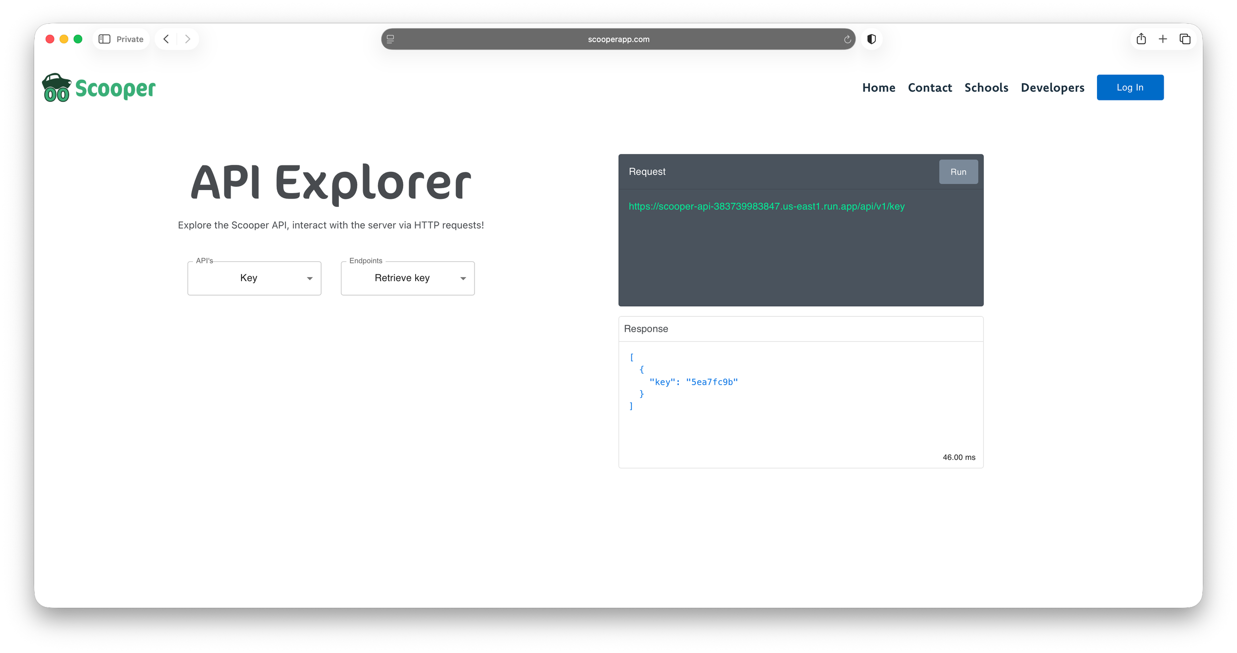 Scooper api