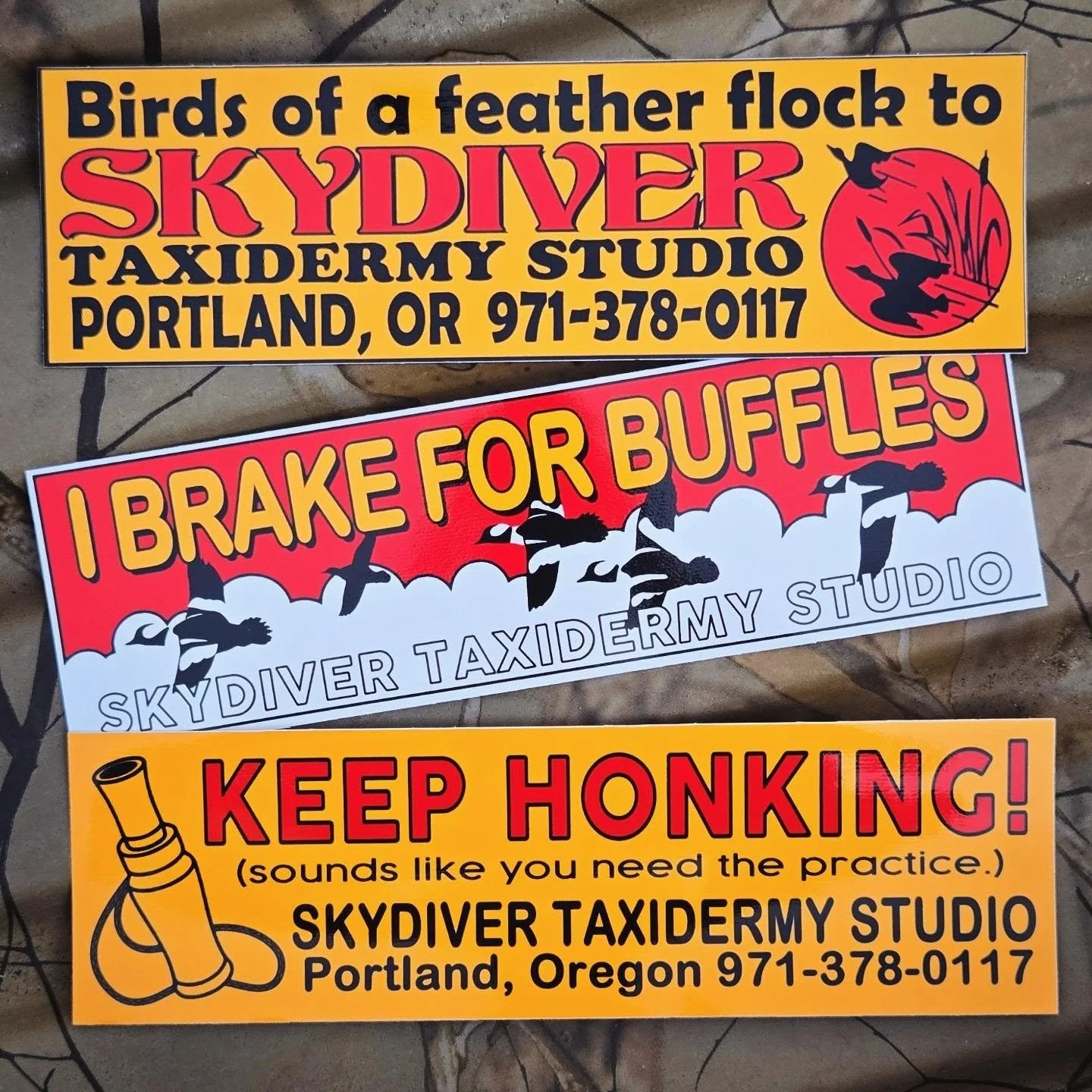 bumper stickers are up in my store! and all stickers have free shipping! you really can't lose. link in bio.