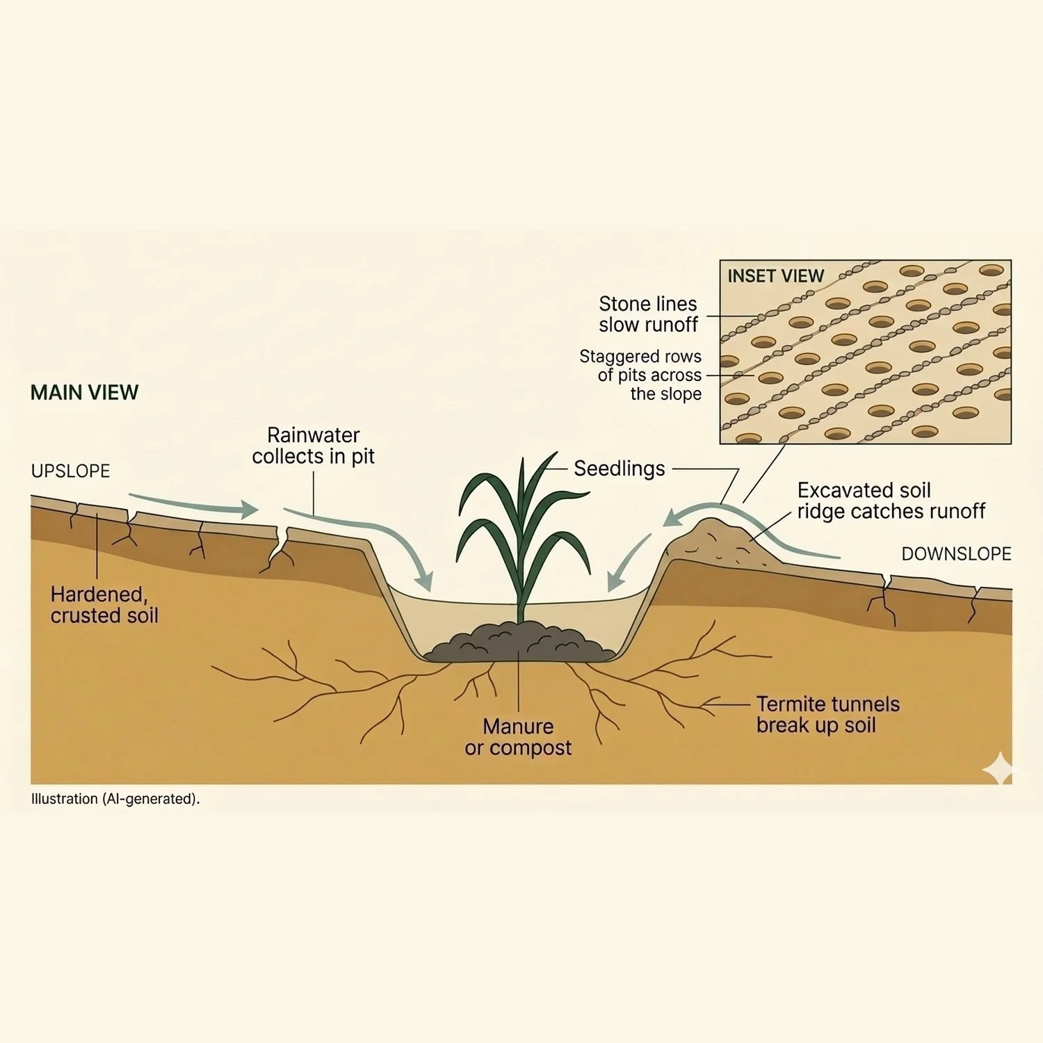 Zaï Pits — Bringing Dead Soil Back to Life