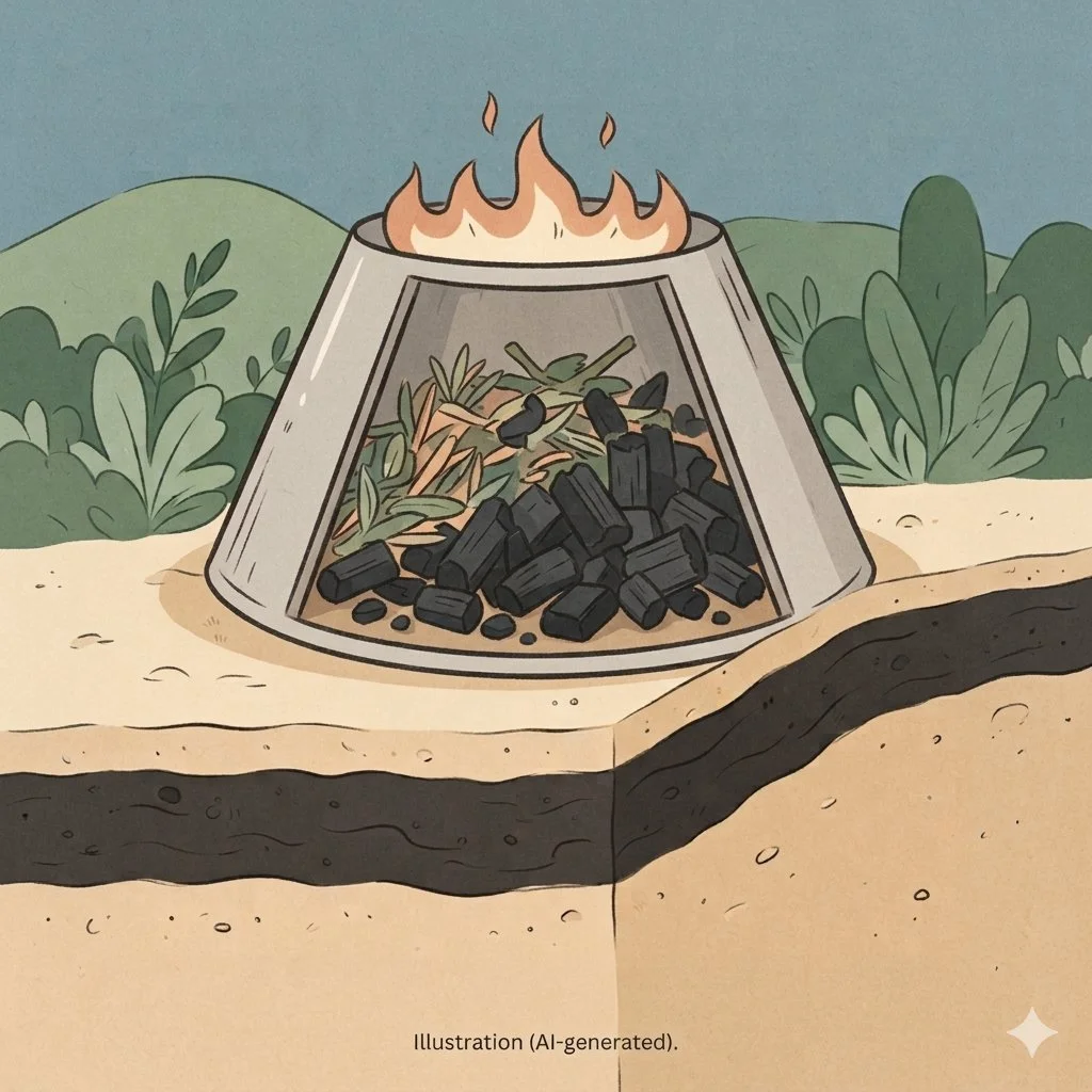 Biochar — Charcoal That Rebuilds Soil