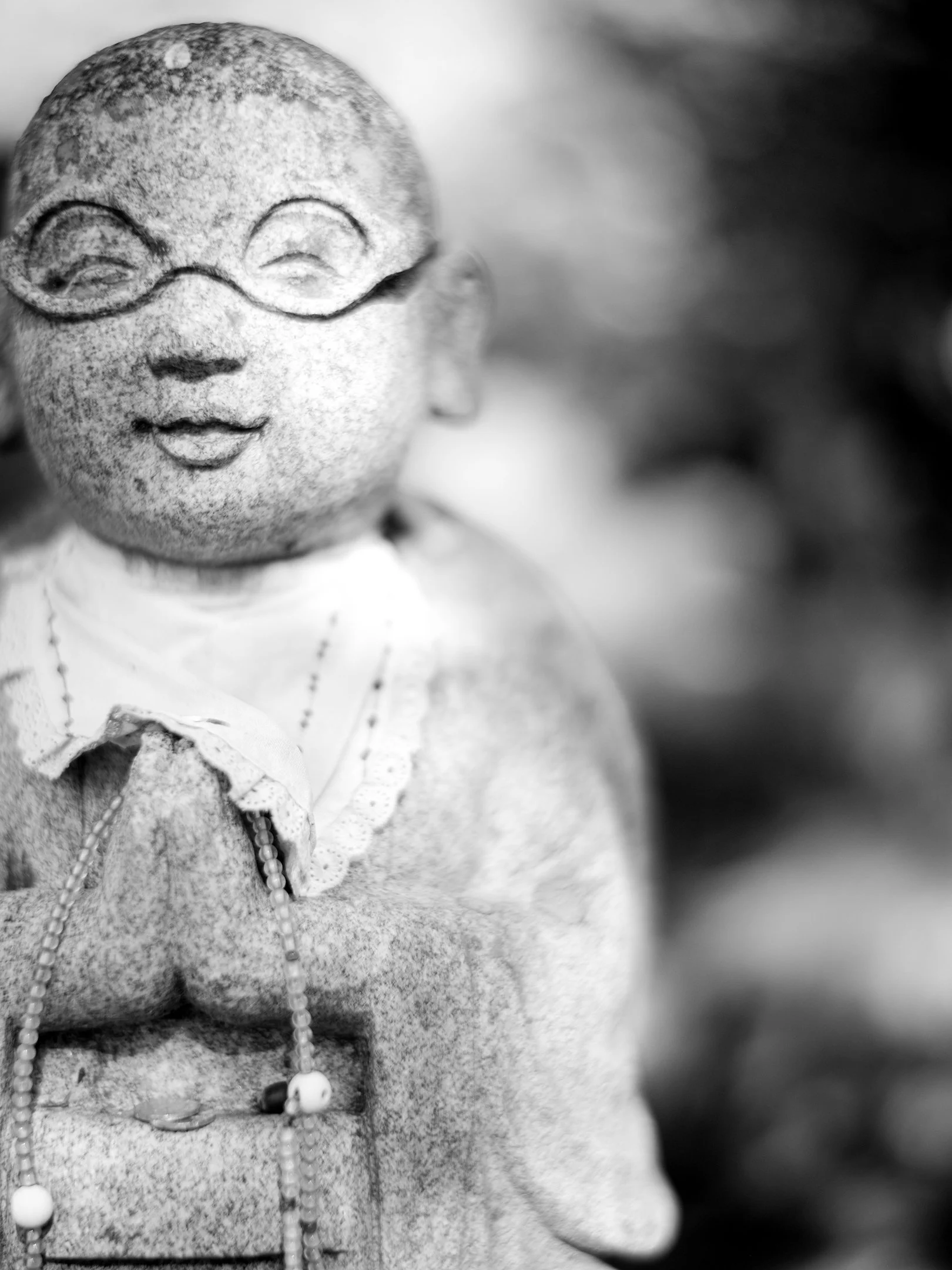 Monk with Glasses