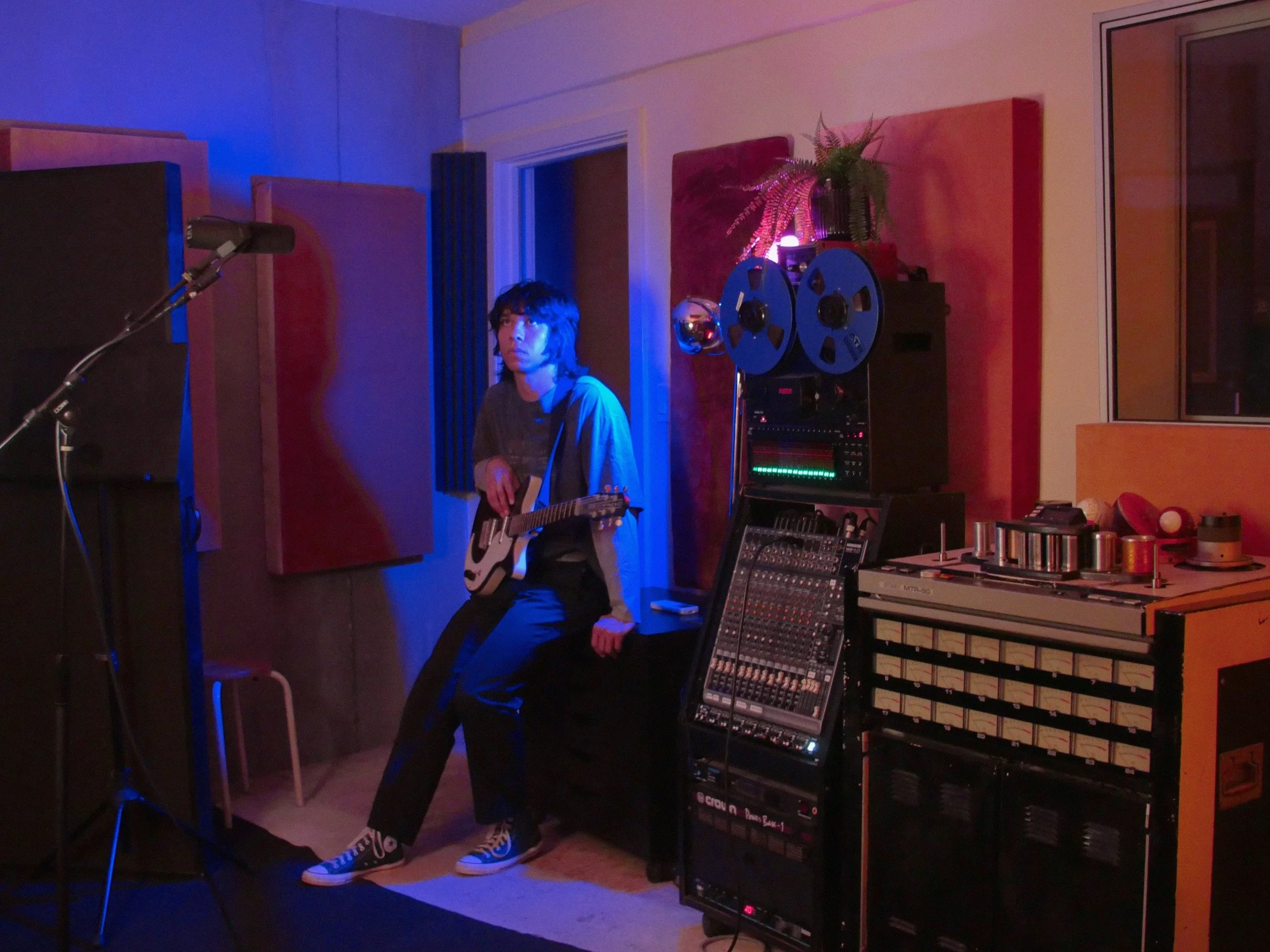 Melt Mars analog recording session
