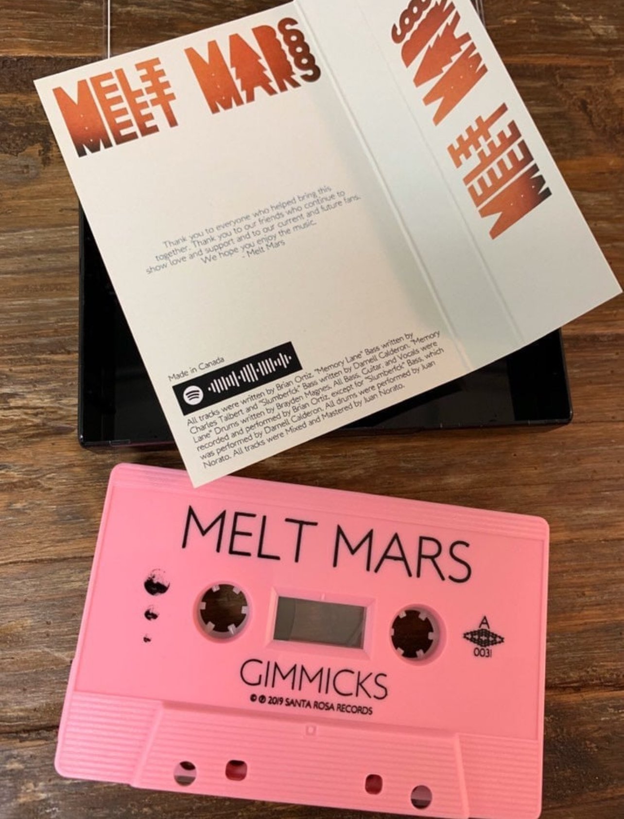 "Gimmicks" EP Cassette
