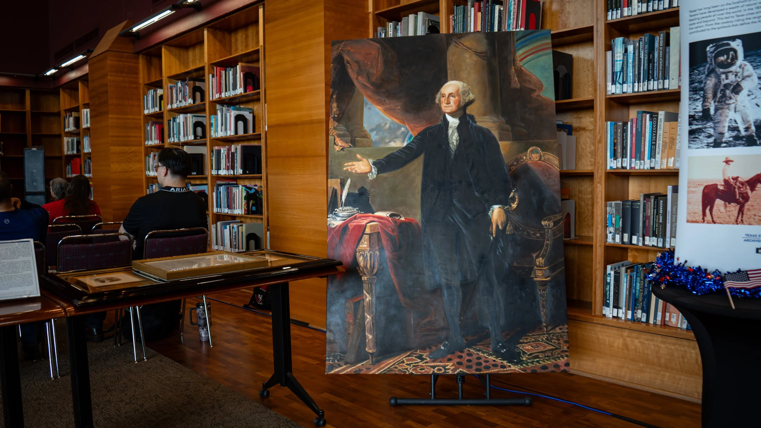 Part of the early Americana artifacts from Special Collections and Archives at the Sue & Radcliffe Killam Library.