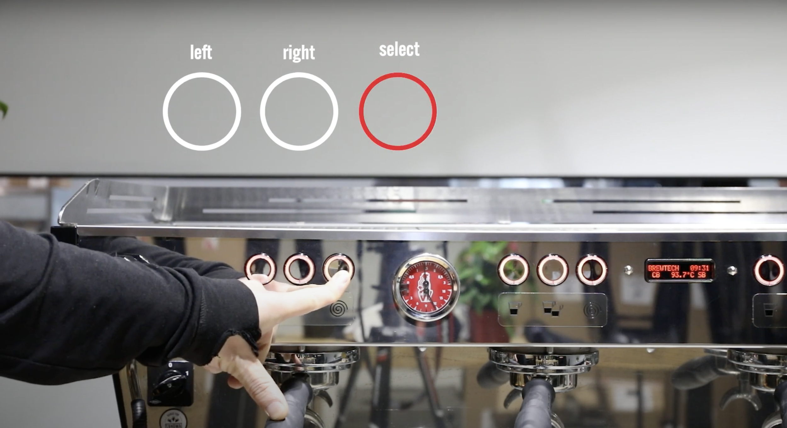 La Marzocco Linea PB - Programming and Copying Volumetrics