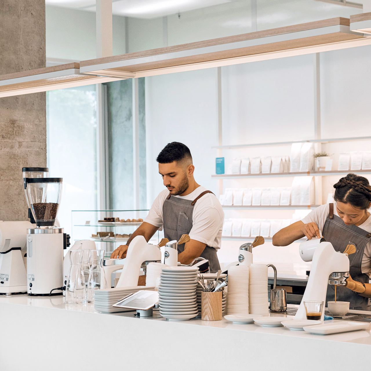 industry beans coffee roasters