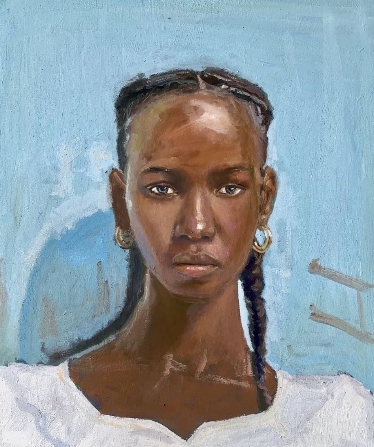Blueyed Brown Girl 20x24 $1500