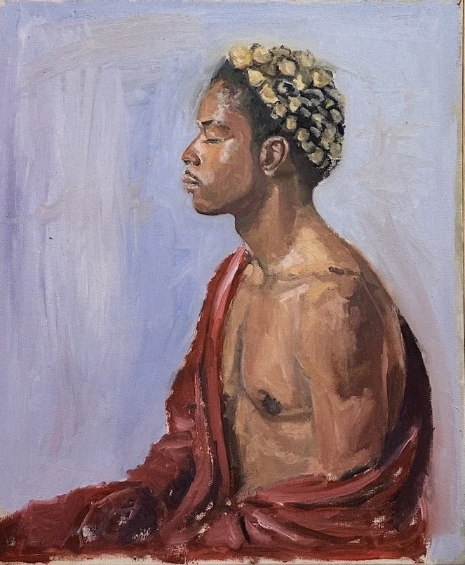 The handsome man 20x24 $1850