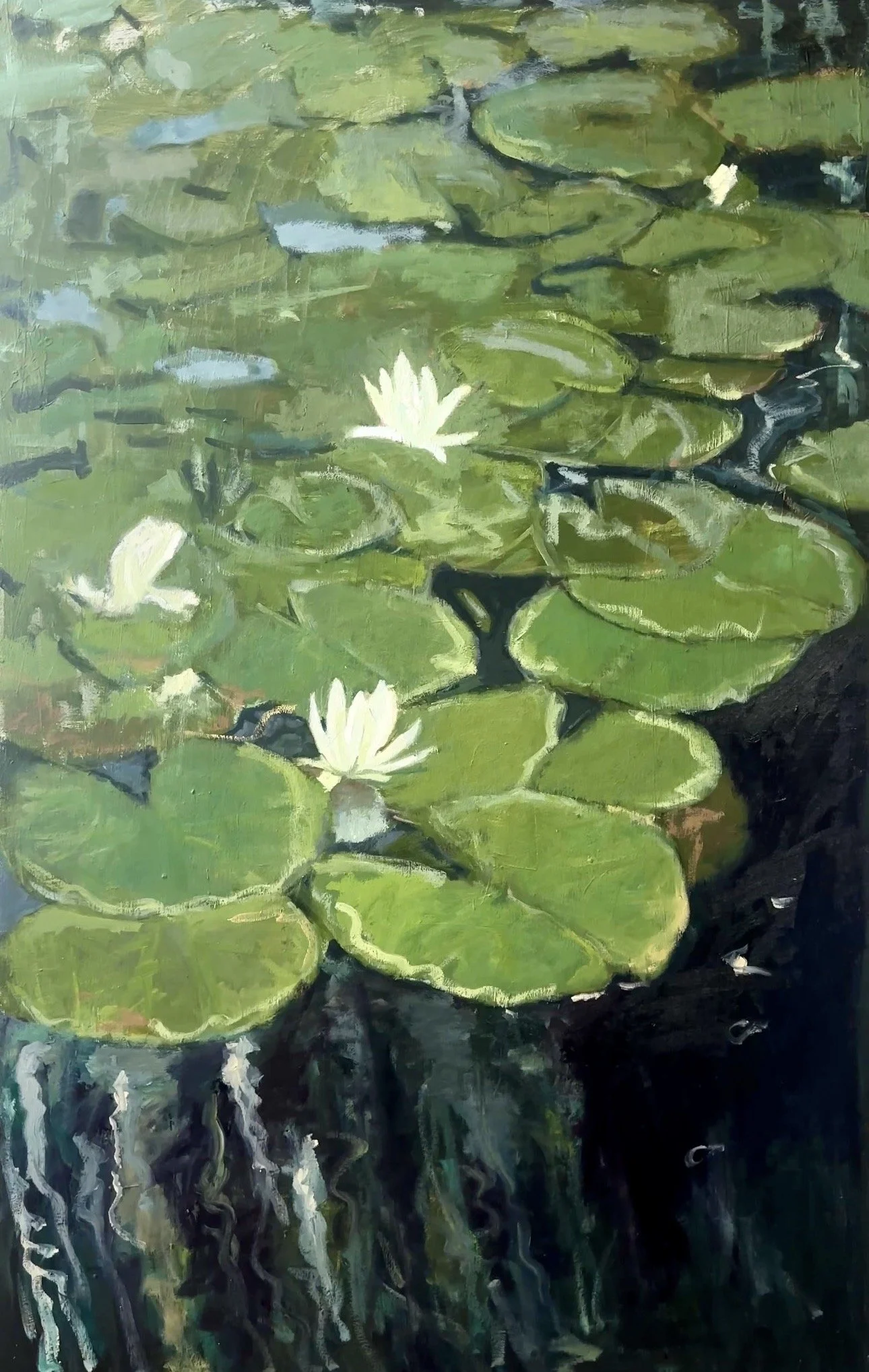 Lily Pads 48x30 $3750