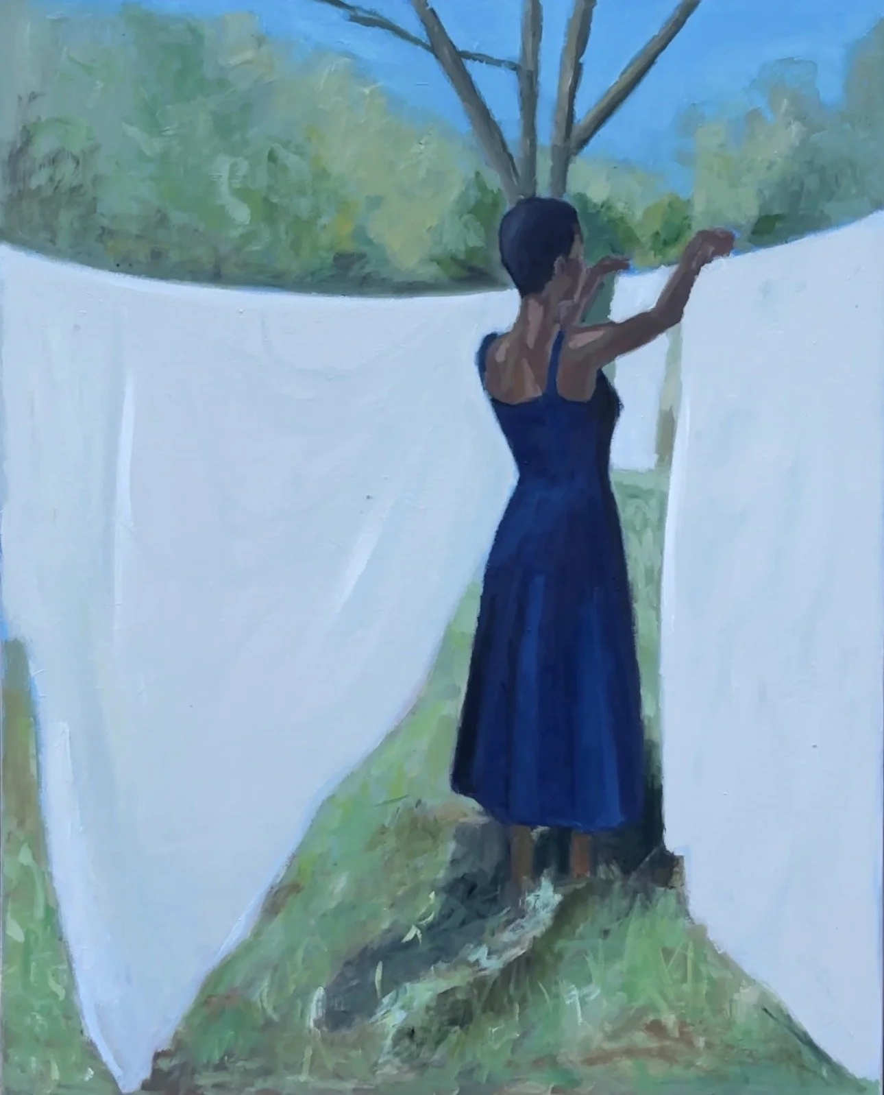 Hanging Laundry 24x30 $900