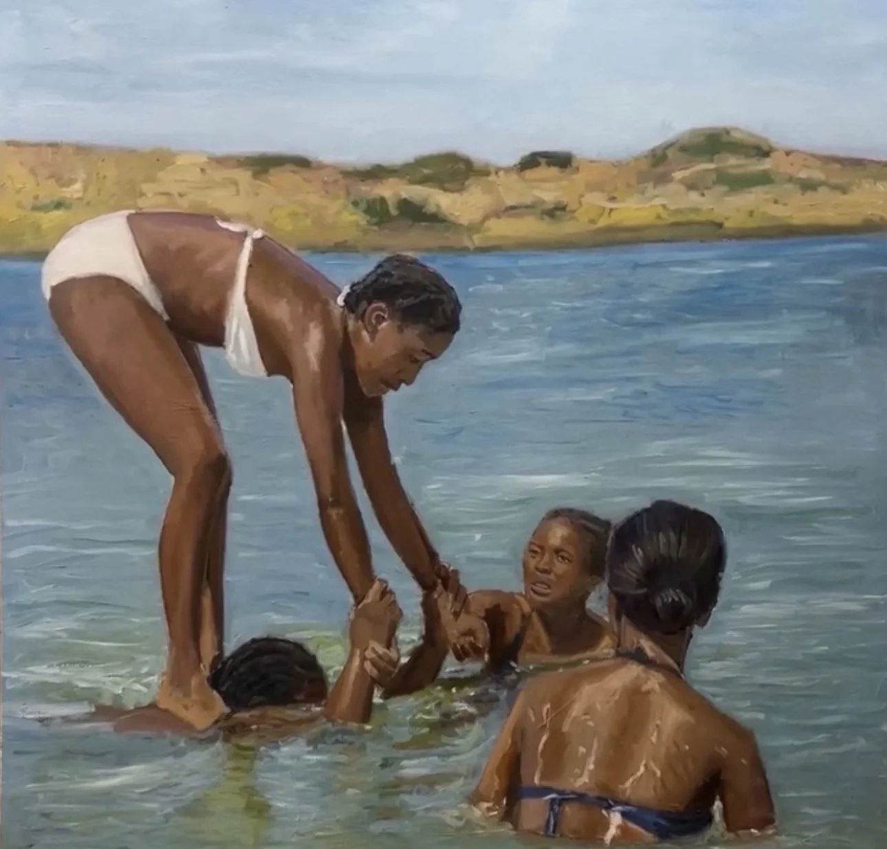 Water Play 40X30 $3500