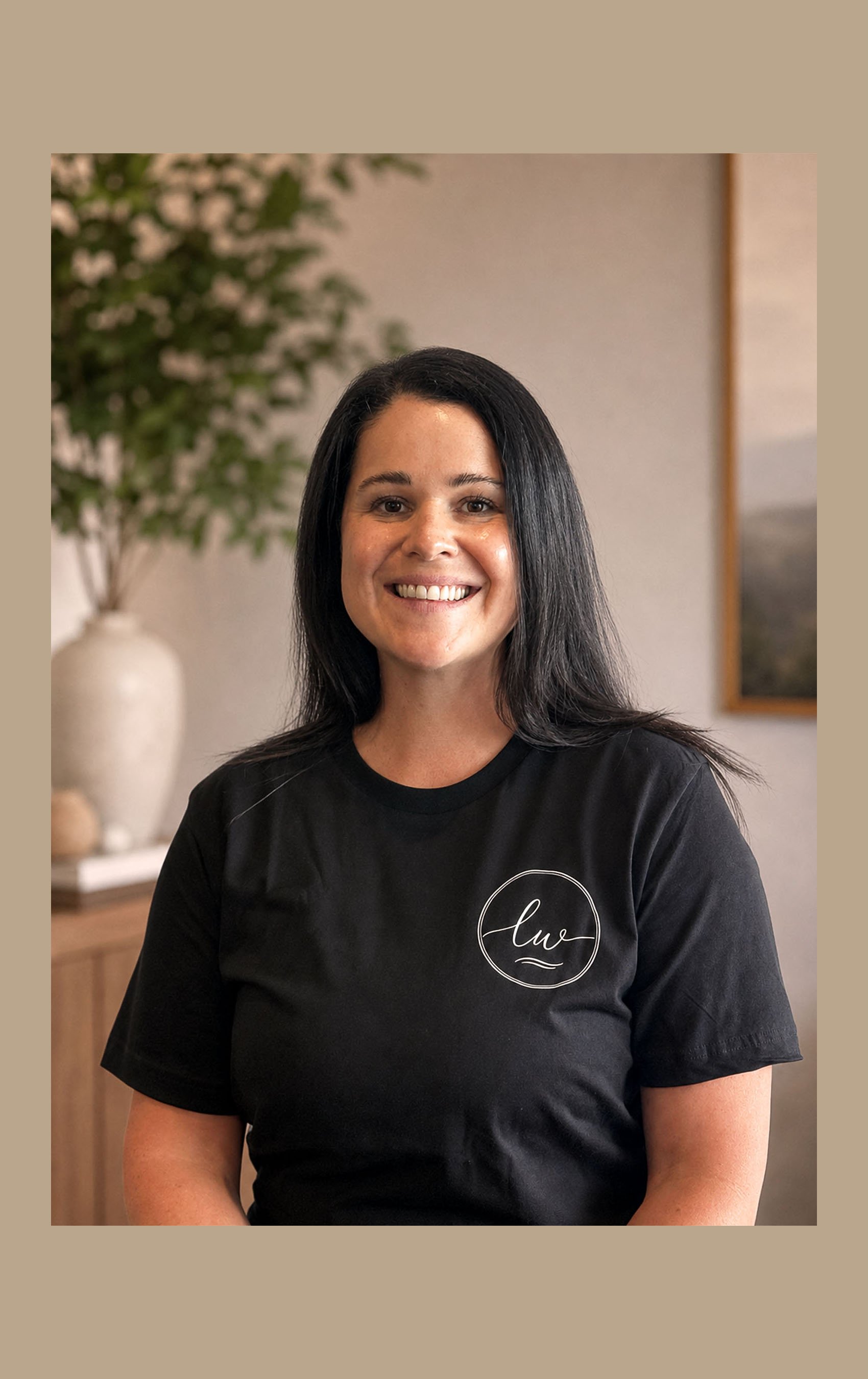 Portrait of Kate Neubauer, registered massage therapist at Lakewood Massage & Wellness.