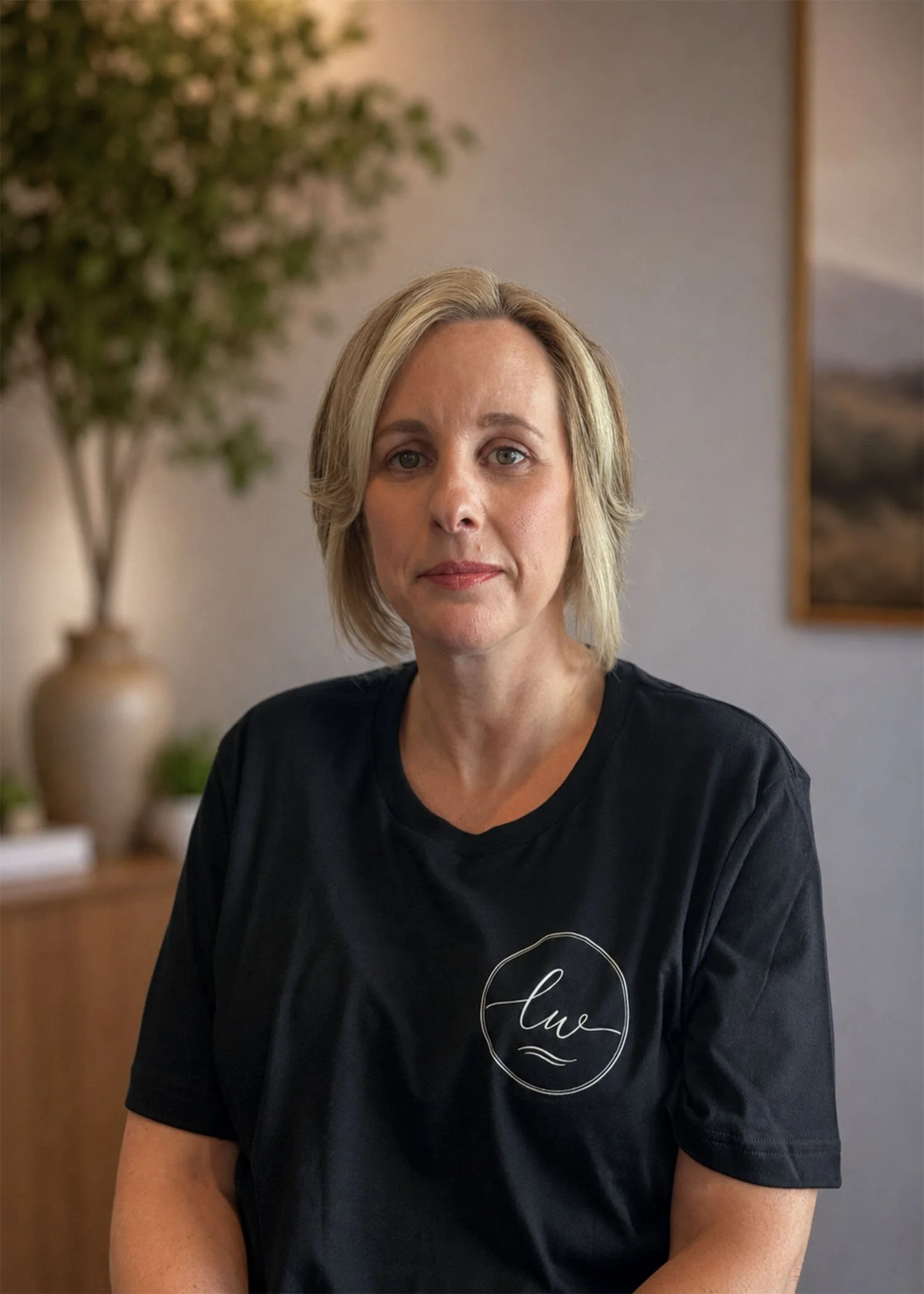 Portrait of Victoria Sennett, registered massage therapist at Lakewood Massage Therapy Clinic.