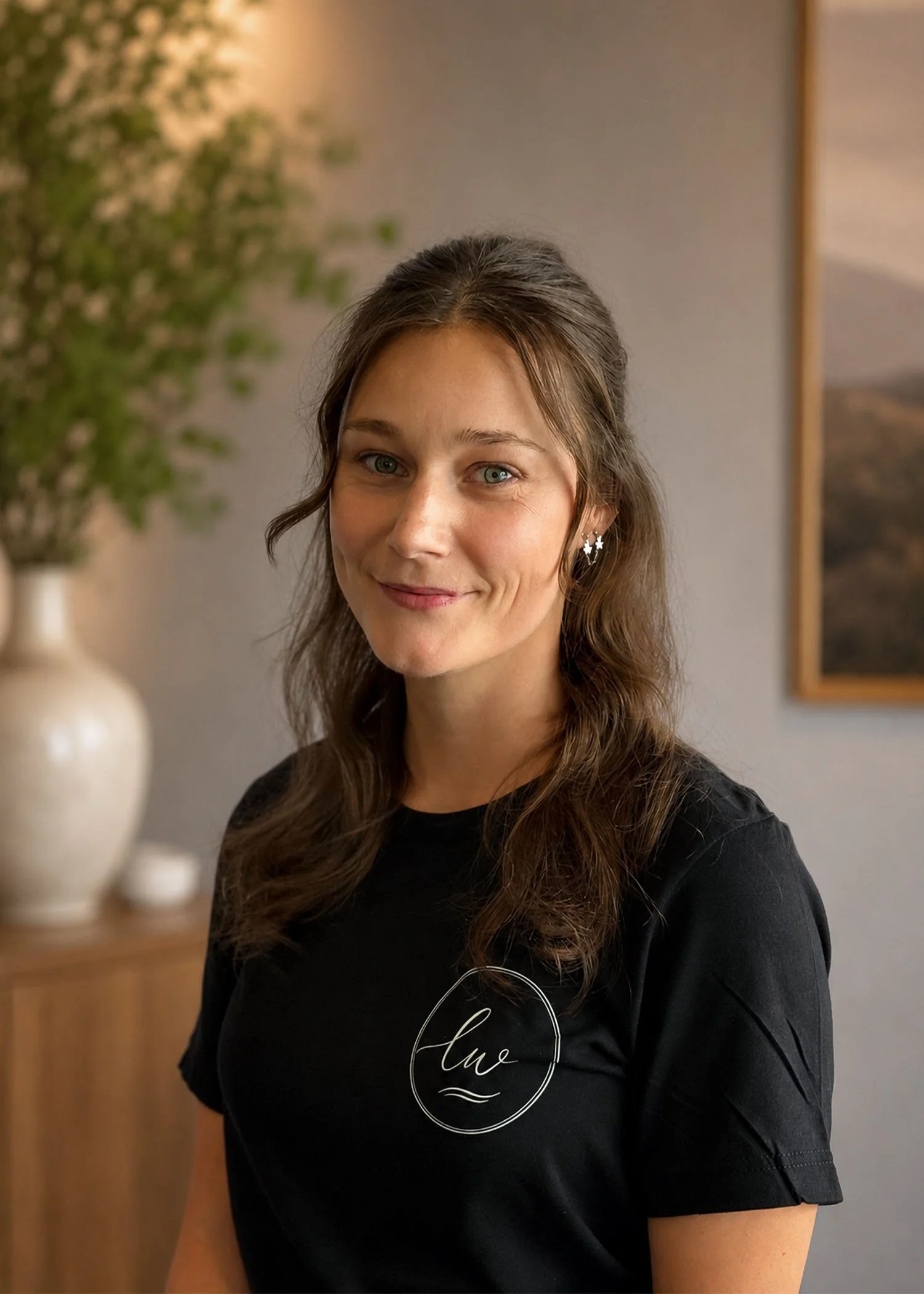 Portrait of Morgan Talbot, registered massage therapist at Lakewood Massage & Wellness.