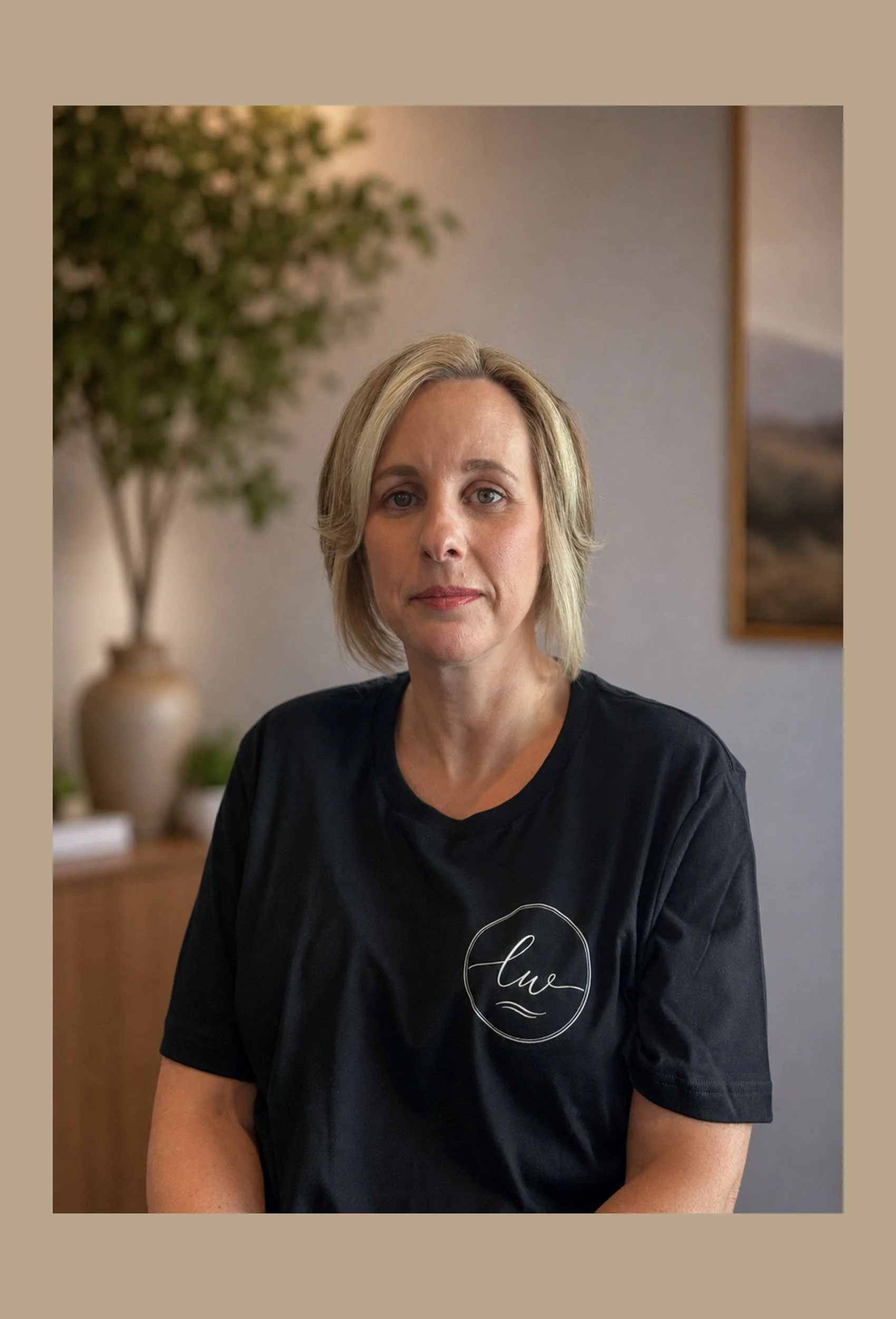 Portrait of Victoria Sennett, registered massage therapist at Lakewood Massage Therapy Clinic.