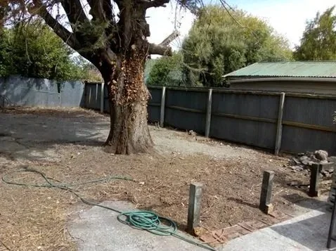 Section clearing - after