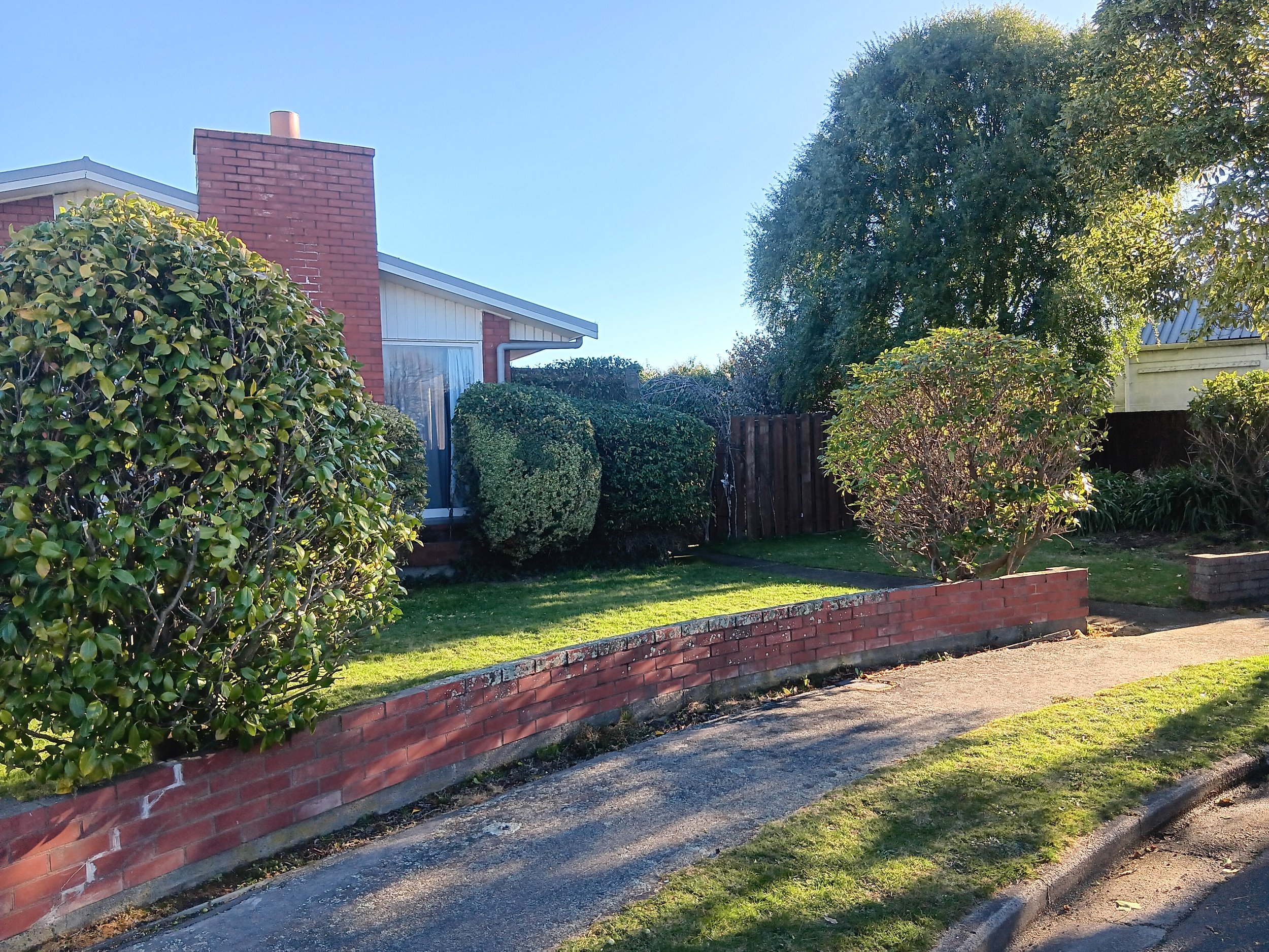 Shrub trimming
