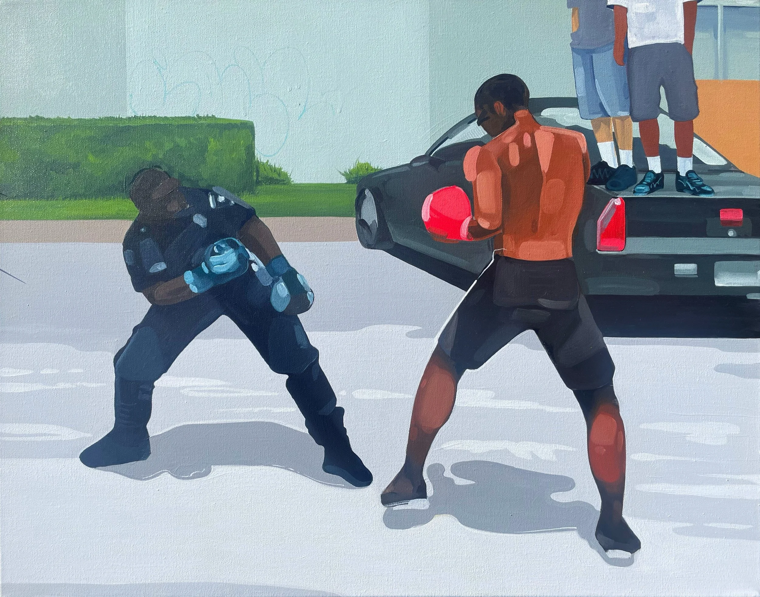 "Community Duel: Officer vs Civilian"