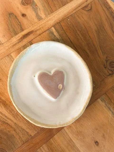 Handmade Purple Heart Keepsake Dish Main shot
