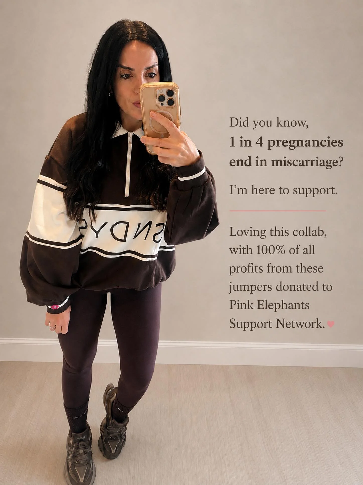Did you know that 1 in 4 pregnancies end in miscarriage? 💔

A silent grief that deserves a voice.

I&rsquo;m so thankful to organisations like @pinkelephantssupport, who provide support, education, and community to those navigating the heartbreak of