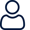Outline of a person icon