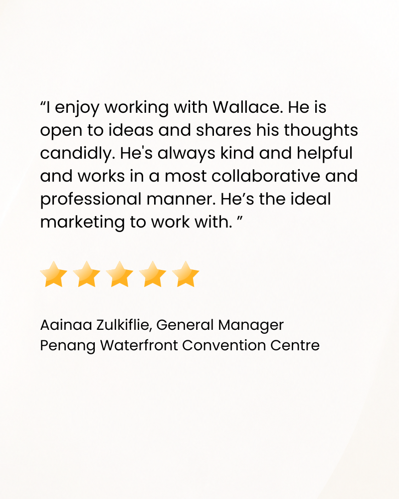 Aainaa, General Manager, Penang Waterfront Convention Centre