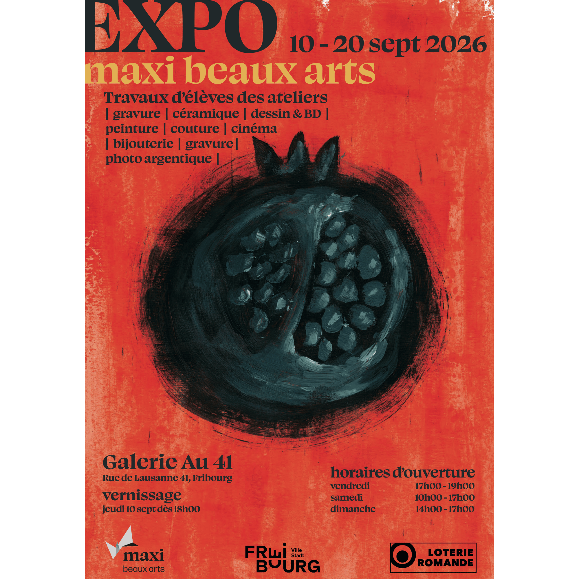 Les maxi beaux arts exposent à la Galerie 41