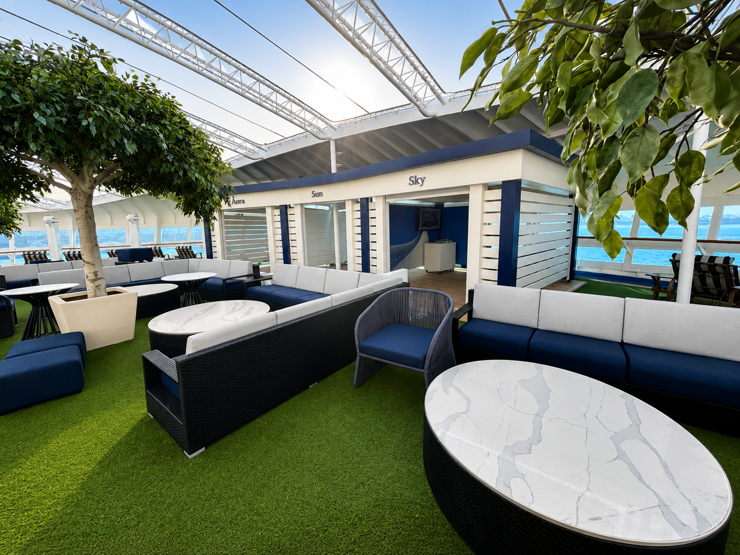P&amp;O Adventure - Cabana Construction &amp; Installation