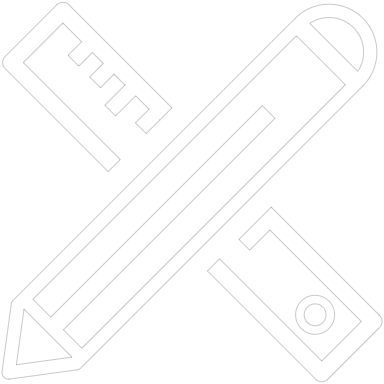Icon of a ruler, pencil, and eraser forming an 'X' shape.