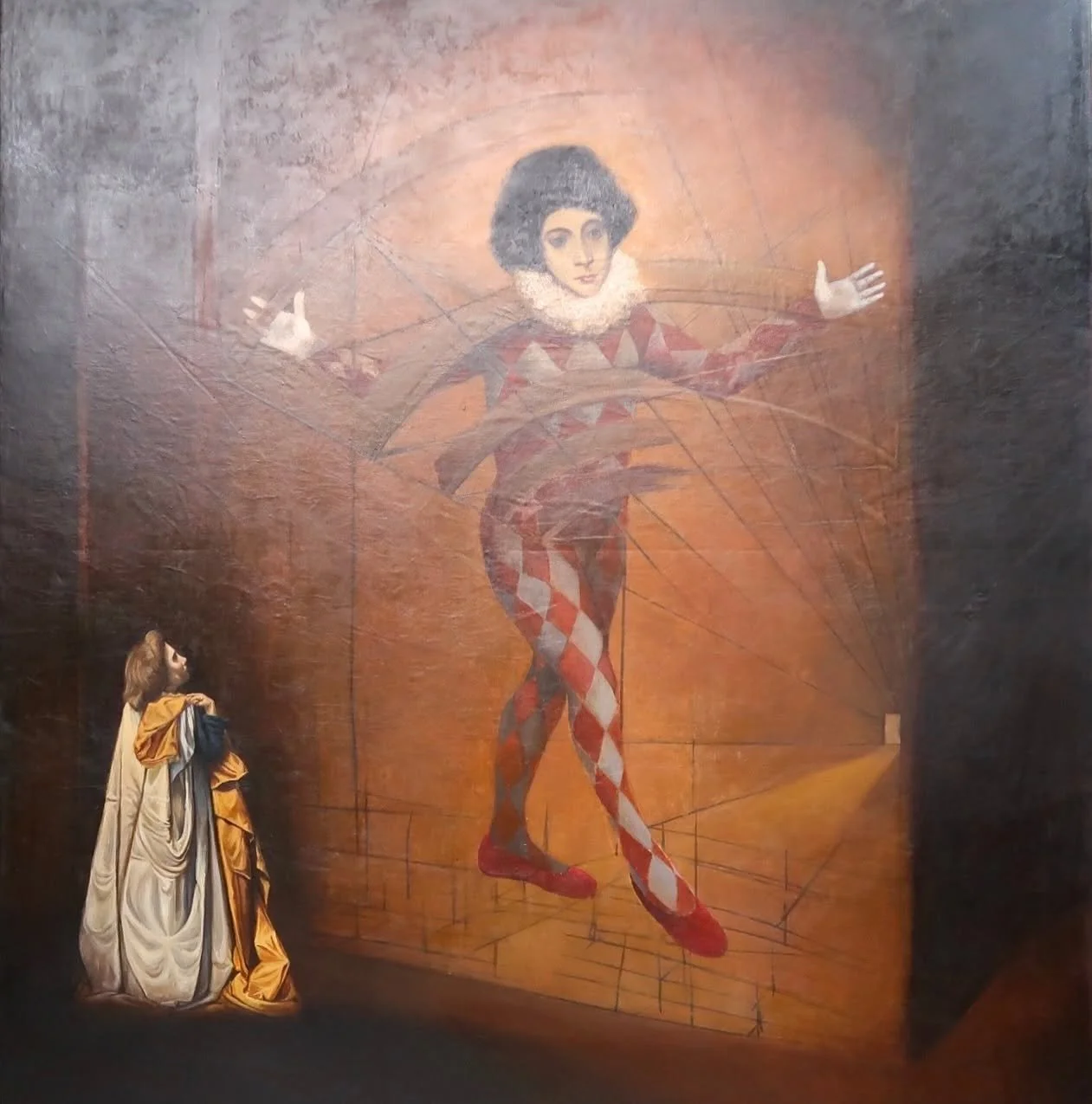 Painting Damaged by Fire