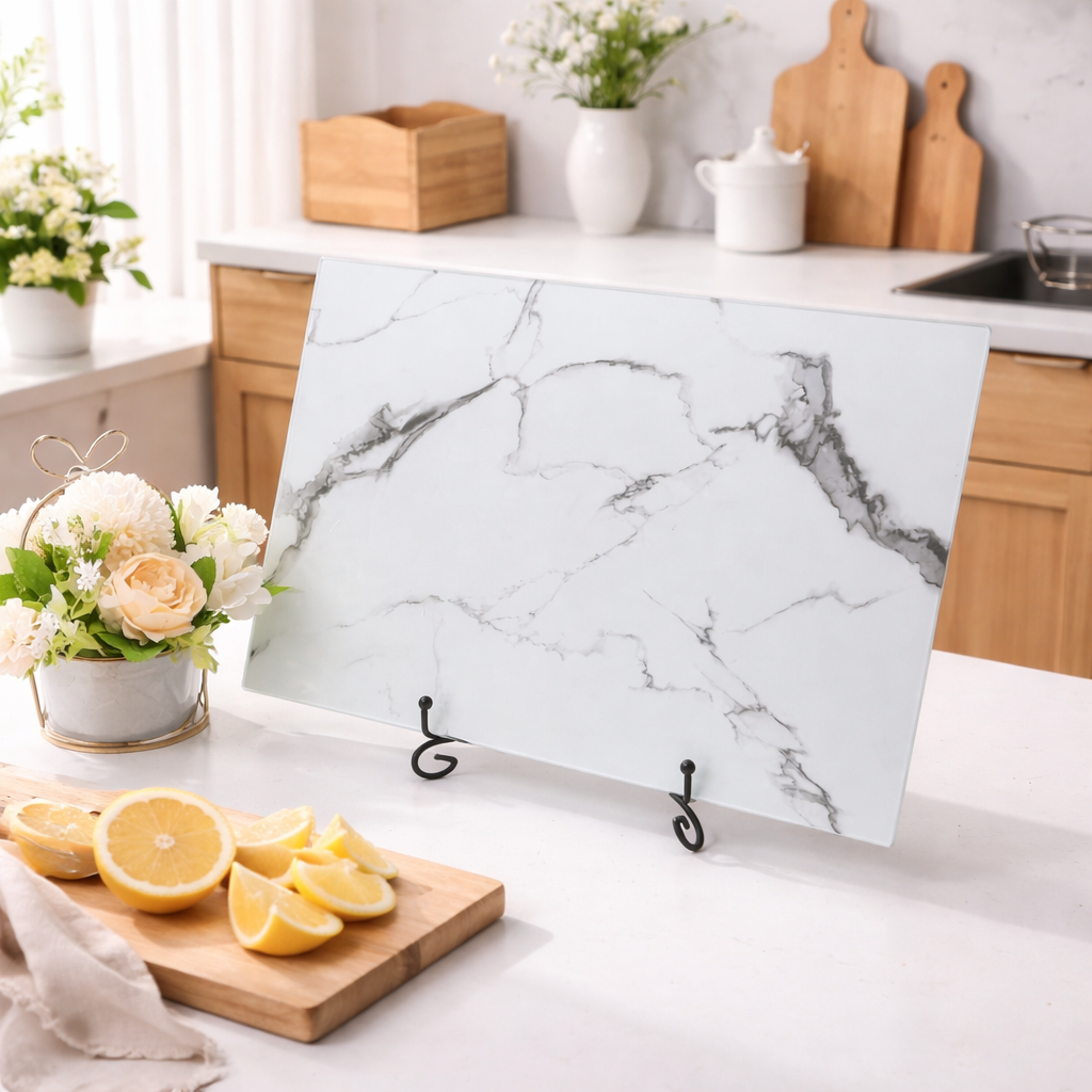 Tempered Glass Chopping Board