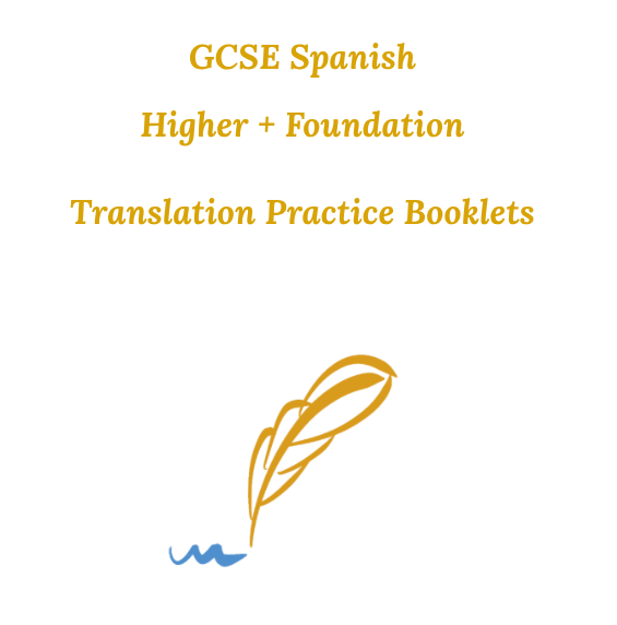 Spanish GCSE Translation Practice Booklets - Foundation + Higher