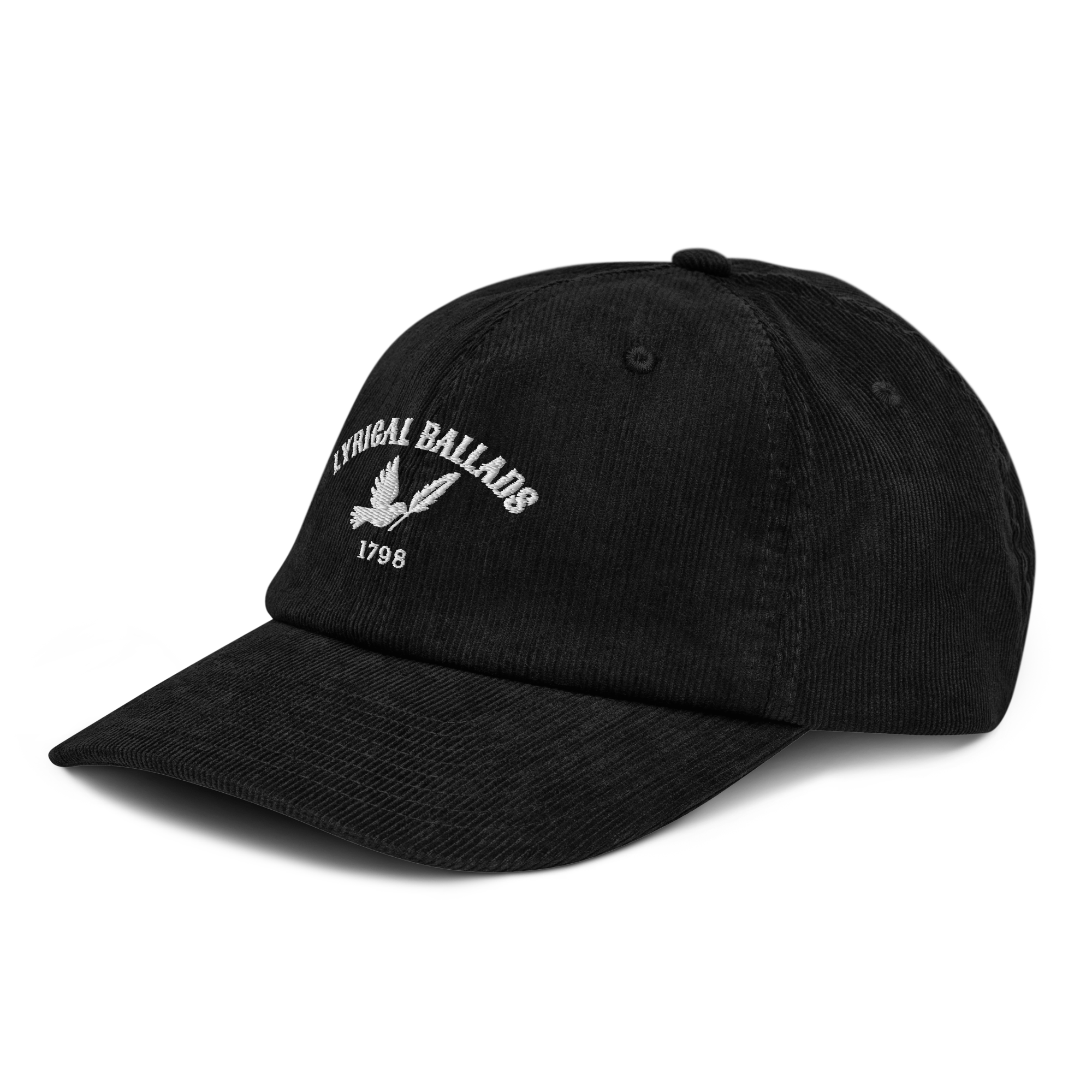 William-Wordsworth-Samuel-Taylor-Coleridge-Lyrical-Ballads-Book-Tour-Cap-embroidered