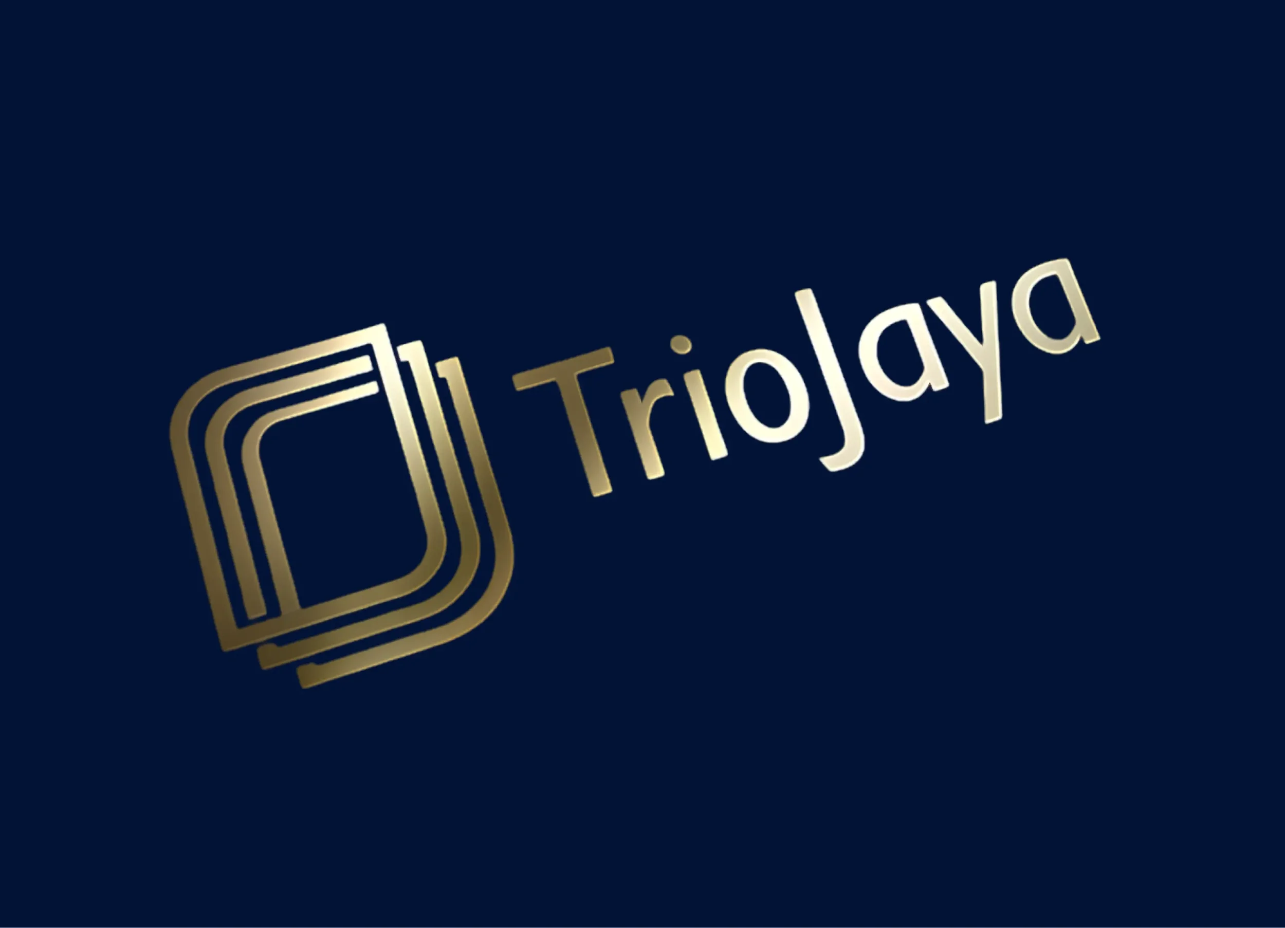 Finishing glossy untuk cetak hot stamping di Trio Jaya