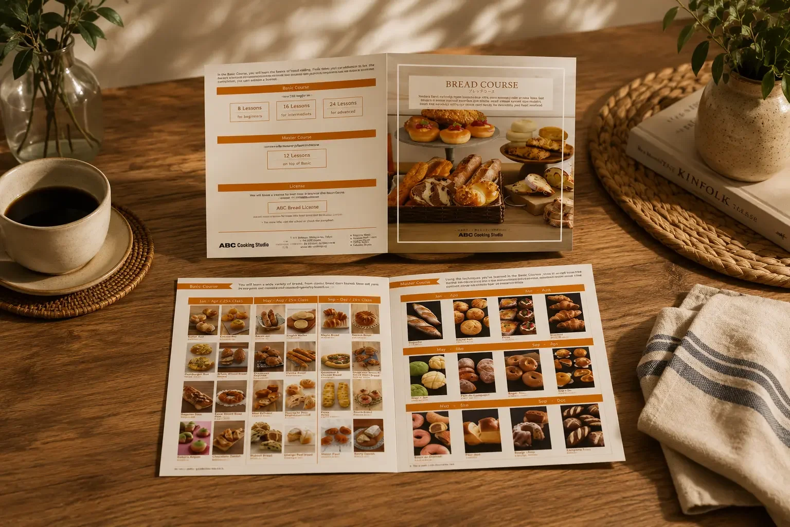 Hasil cetak buku menu yang di print oleh Trio Jaya