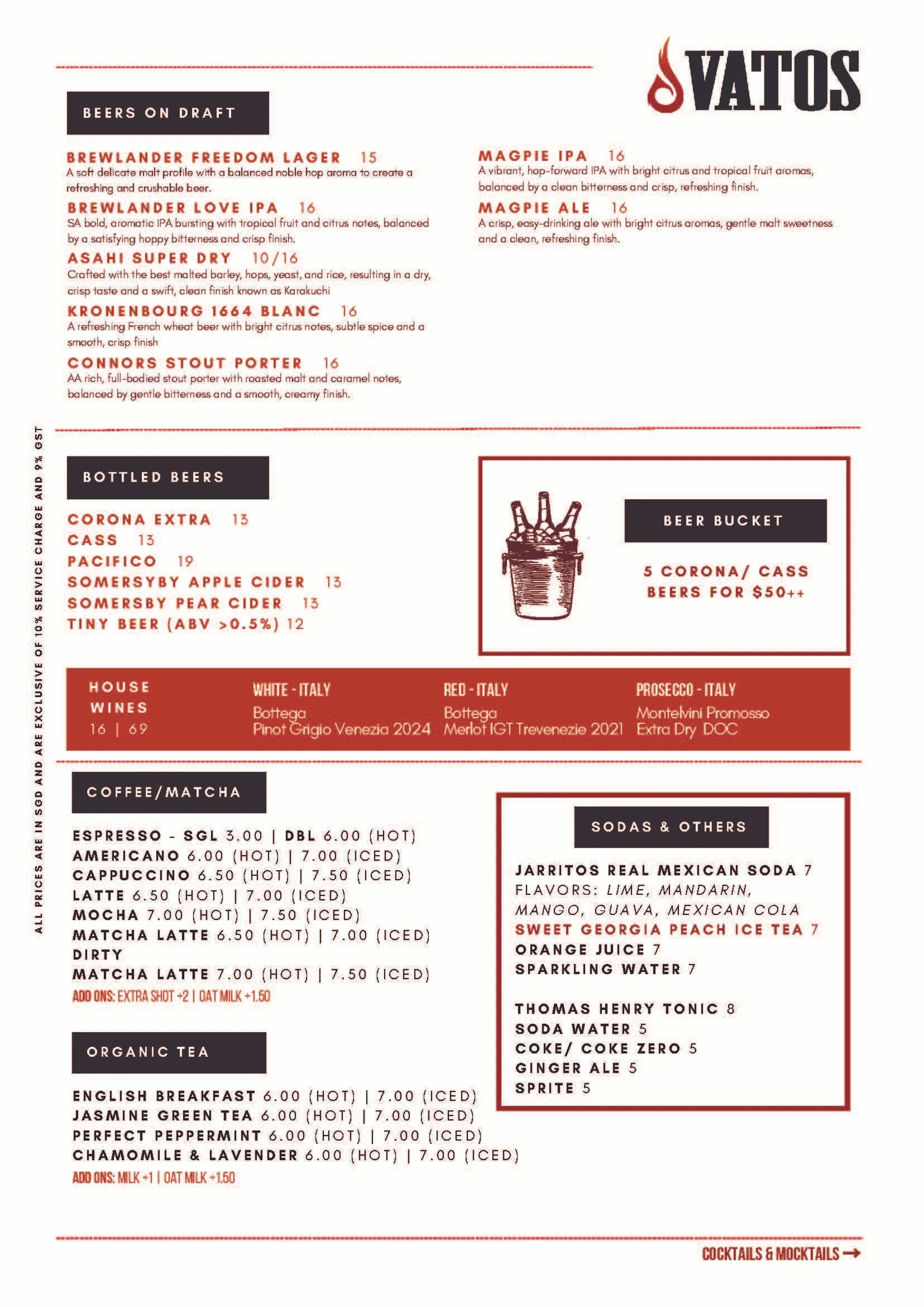 Drinks (Click for the full menu)