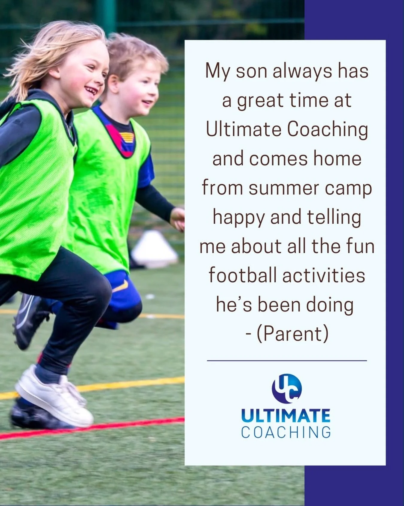 The summer isn&rsquo;t over yet, but with only one more week, why not send your children down to our Summer Football Programme to join in the fun. 
🔗 in bio