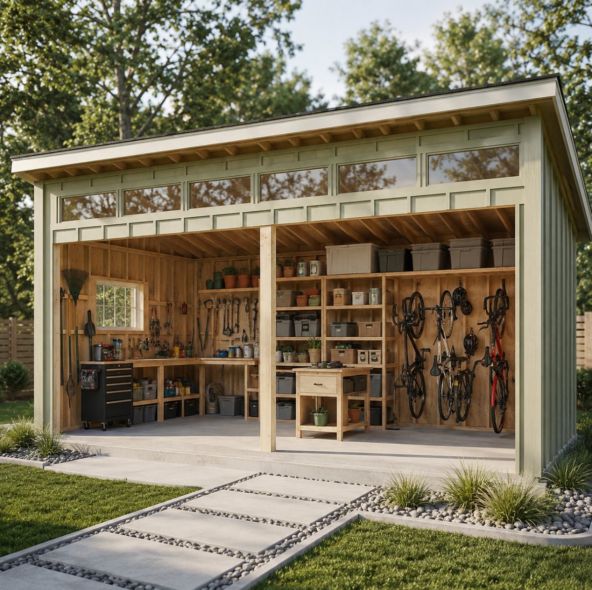 SHED FITOUT