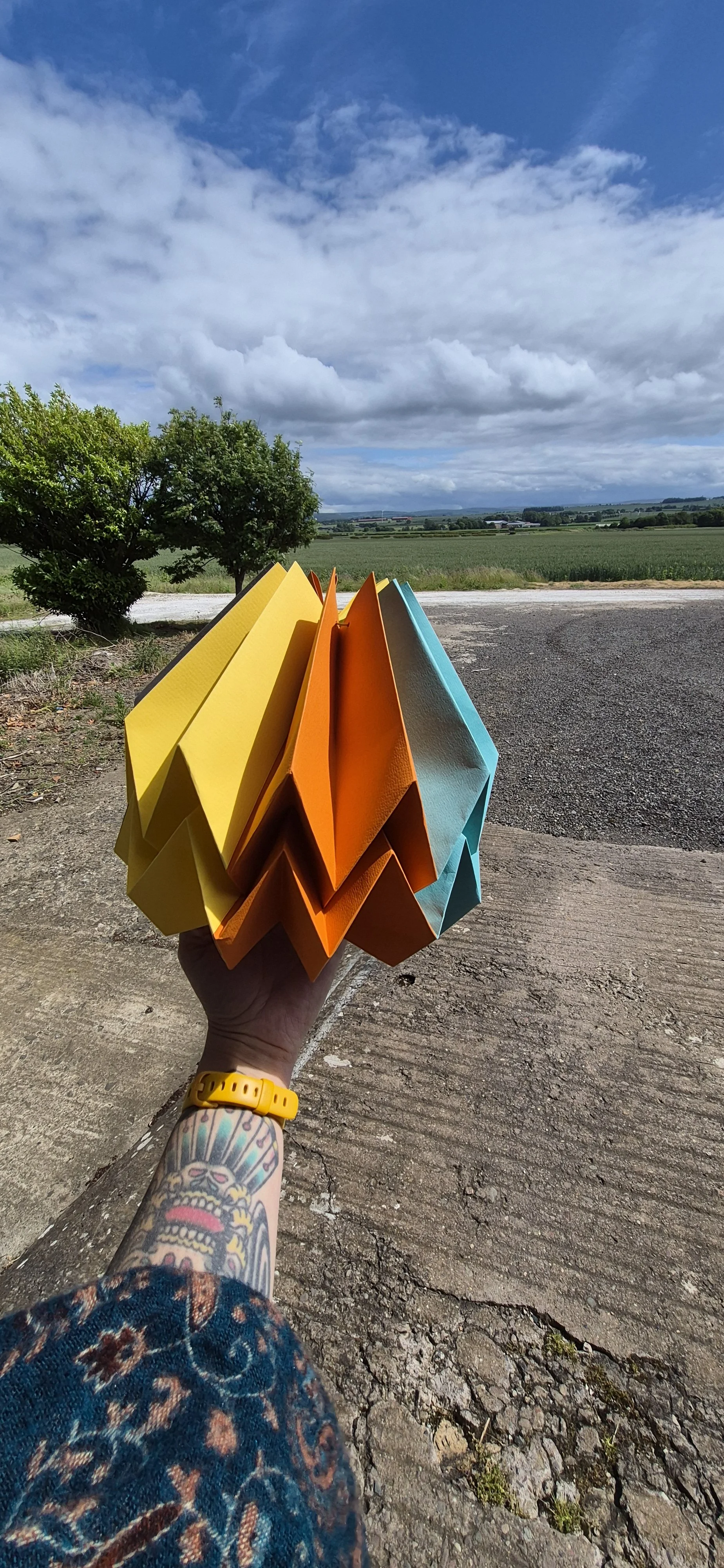 Origami Lampshade