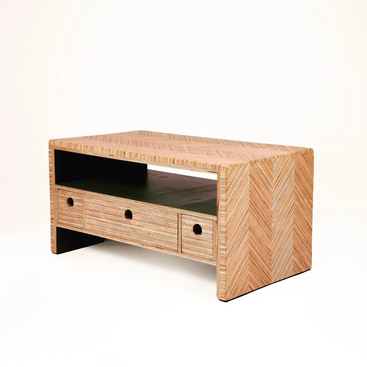 Chevron Coffee Table 1