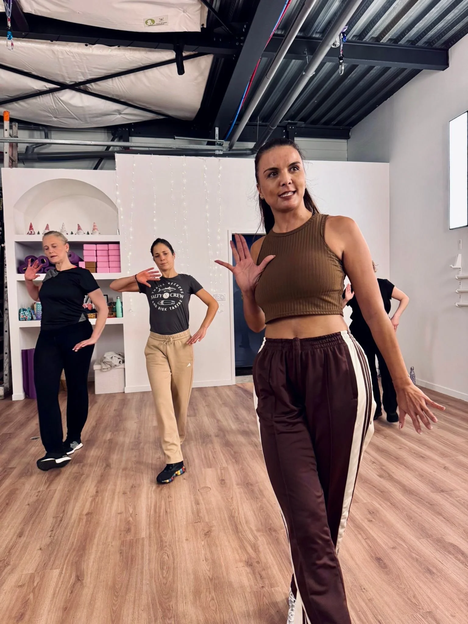 Fiona professeure d'afro, cardio danse et pilates chez onéa