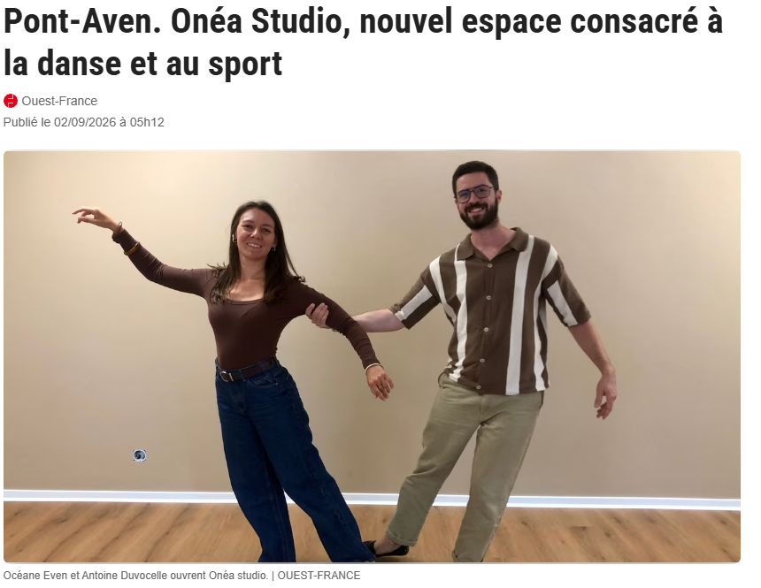 Notre passage dans les journaux