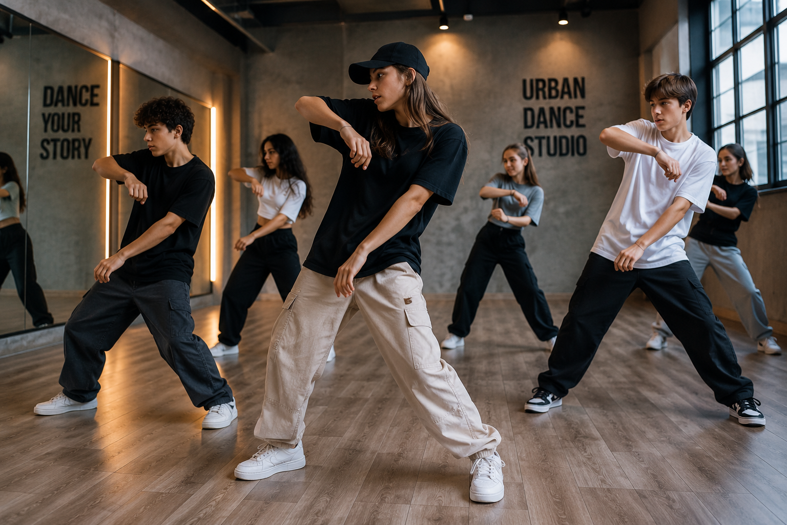 cours de danse hip hop street jazz et contemporain adolescents ados à pont aven chez onéa studio
