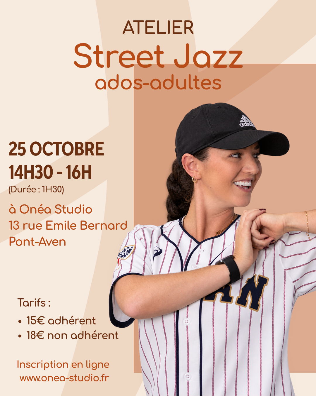 Atelier Street Jazz ados-adultes ONÉA Studio Pont-Aven