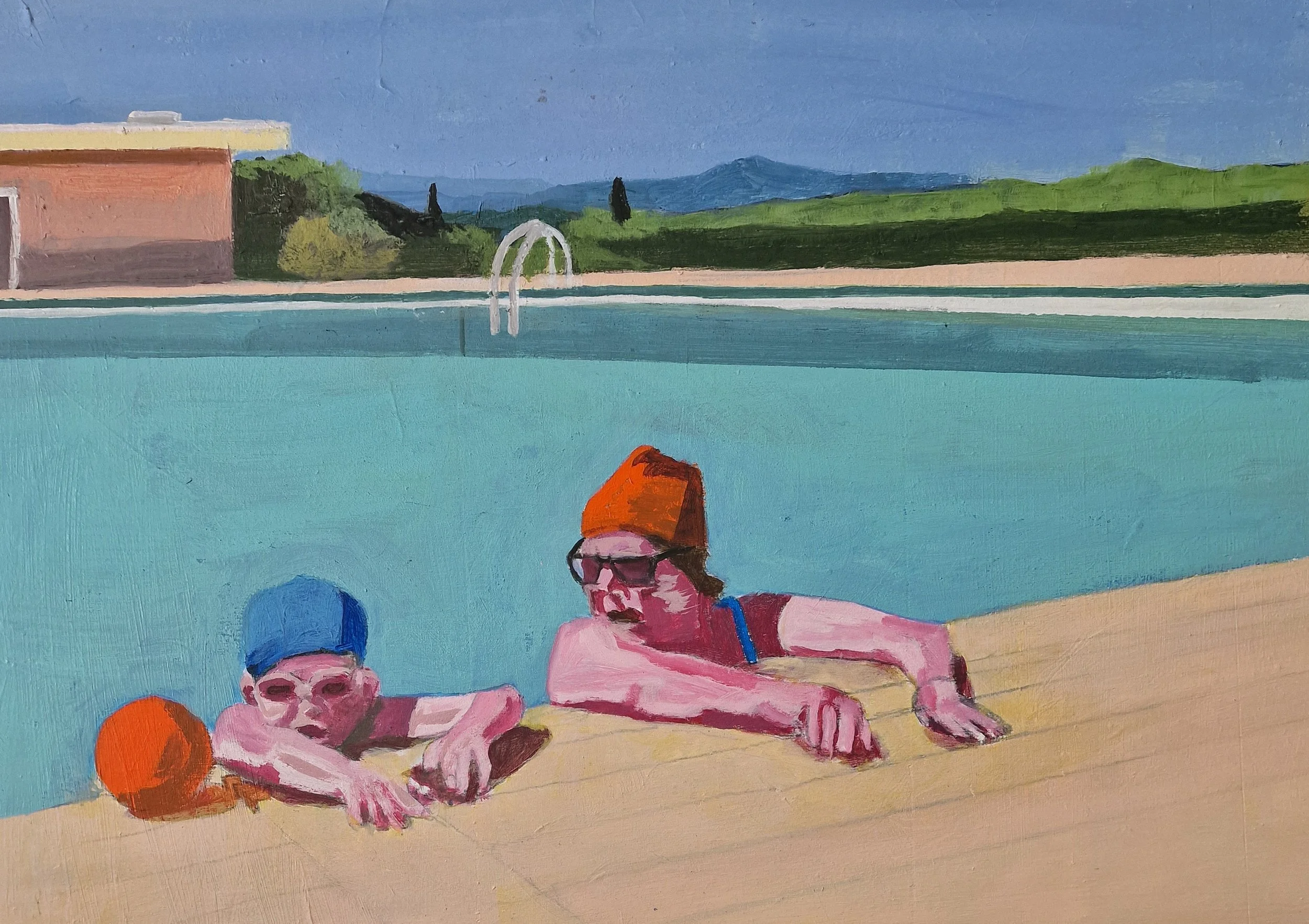 Poolside Conversations