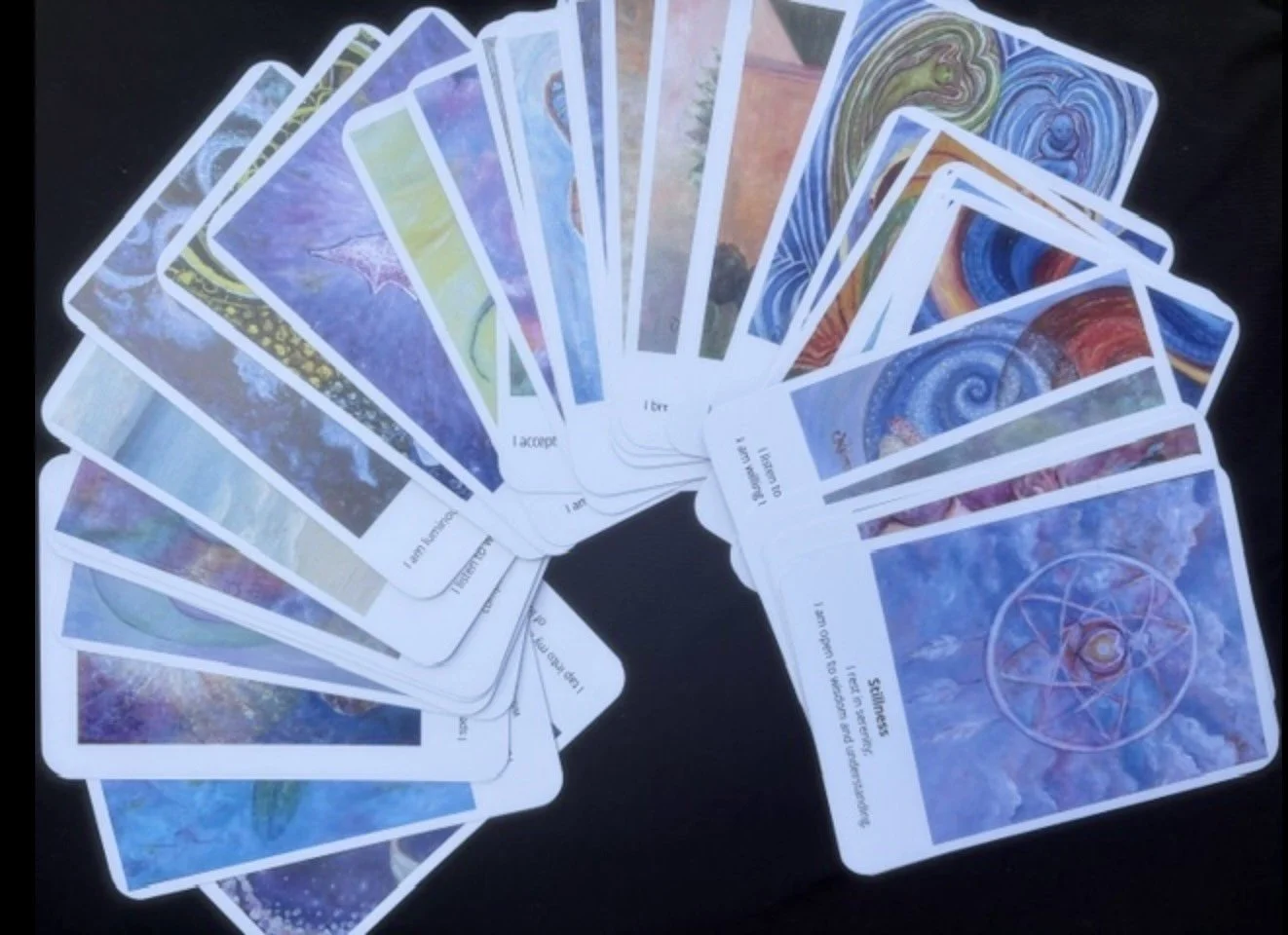 A collection of inspiration Cards