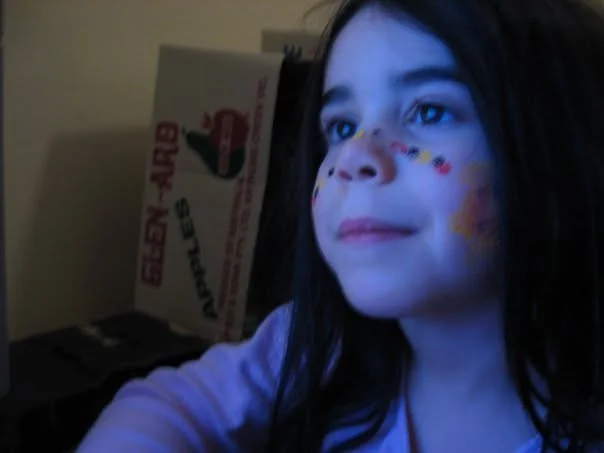 Coda Ridley as a kid