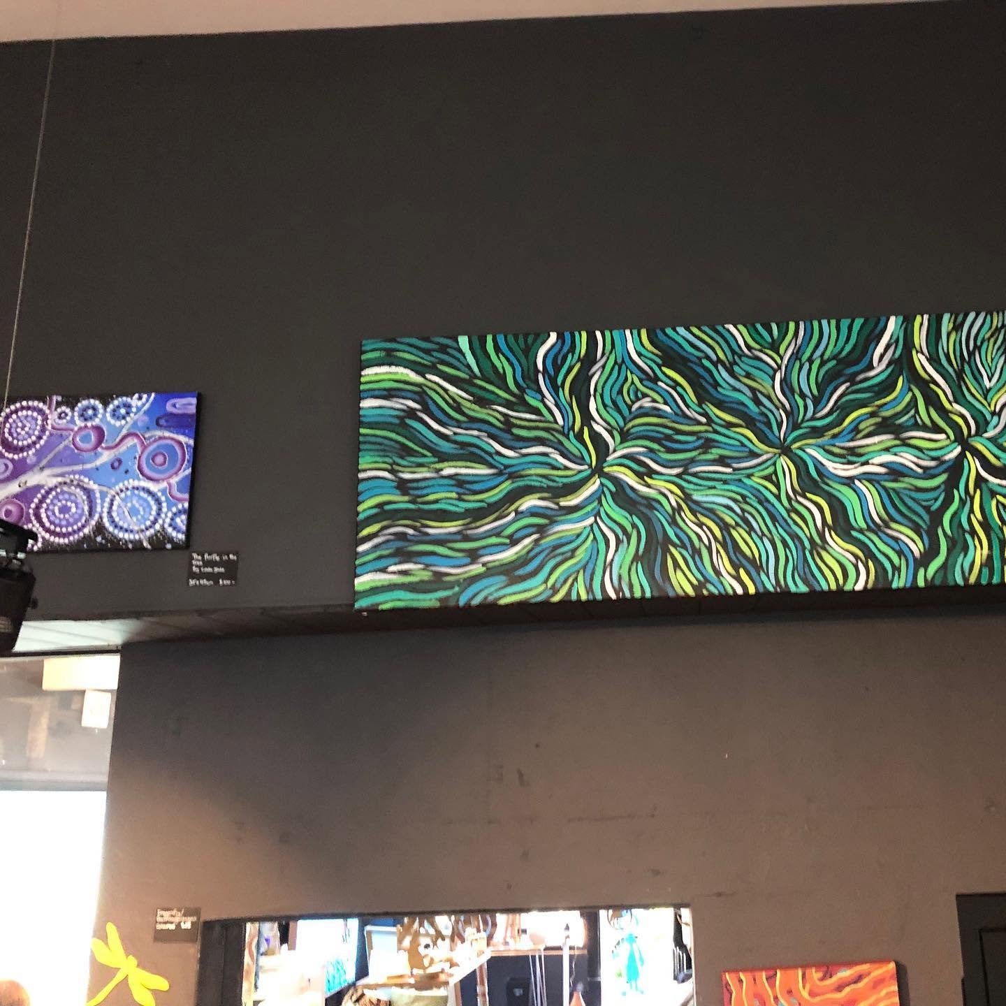 Gallery wall at Bilingarra.