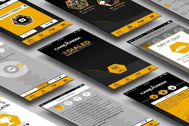 Cane Creek mobile app