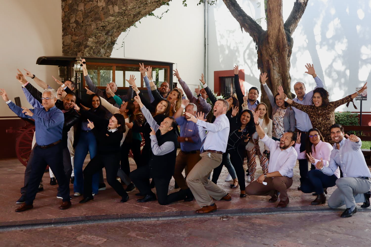 Brenntag Mexico City cohort celebrating